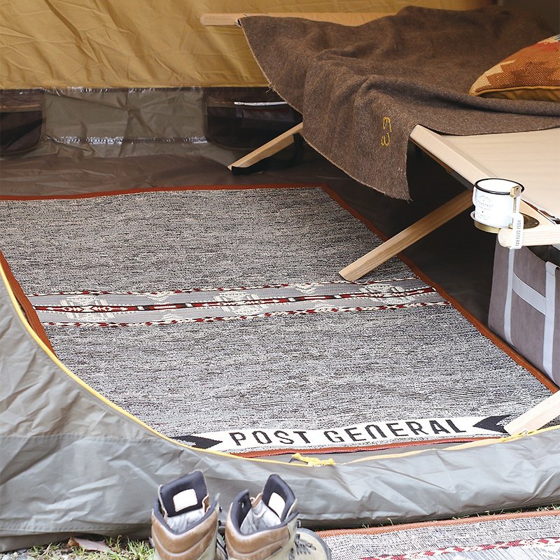 POST GENERAL 戶外抗UV可水洗地毯(附贈收納袋) - 野餐墊/露營用品 - 其他人造纖維 藍色