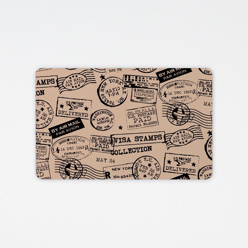 Vintage Postmark | Chip Leisure Card - Other - Other Materials Brown