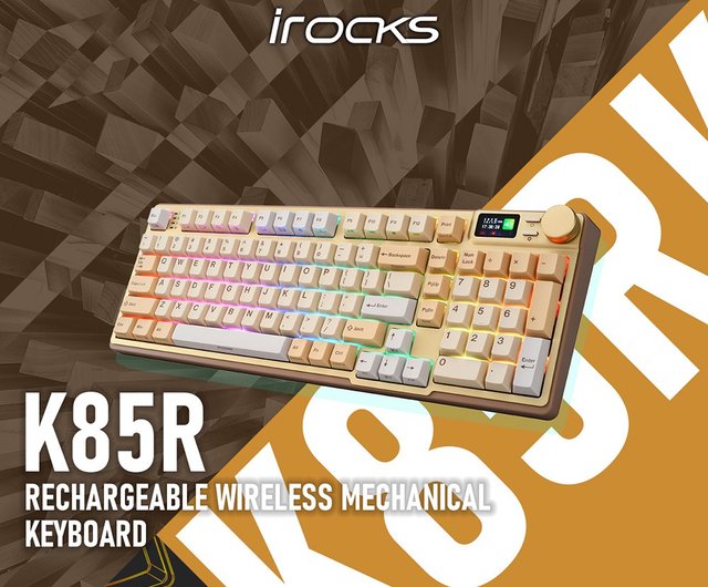 その他 k85r irocks K85R メカニカル キーボード - ホットスワップ対応 - RGB