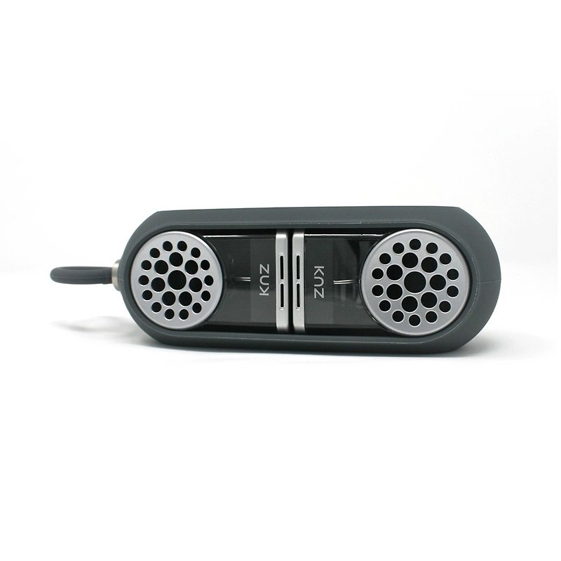 美國 Knz GoDuo無線磁吸音響/透明主體/灰色矽膠套 - 藍牙喇叭/音響 - 塑膠 灰色