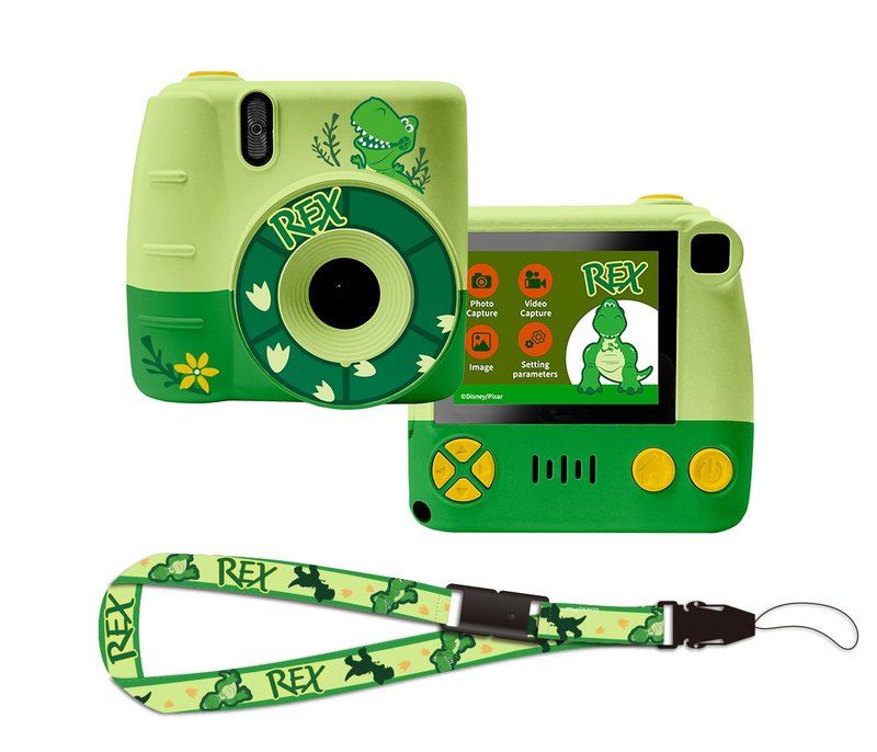 i-Smart-Disney-Kids Camera-Rex - Cameras - Plastic Green