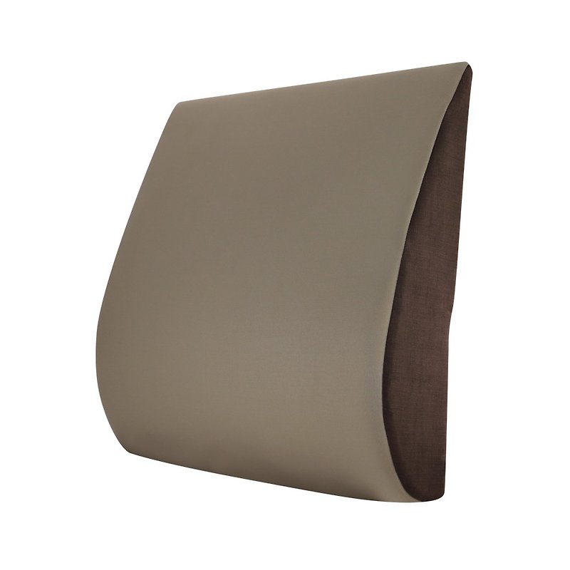 <Air brown> Shu waist pillow - breathable skin-friendly air cloth office OL long seat waist waist pad car chair cushions are applicable [Prodigy wave giant] - เครื่องนอน - วัสดุอื่นๆ สีนำ้ตาล