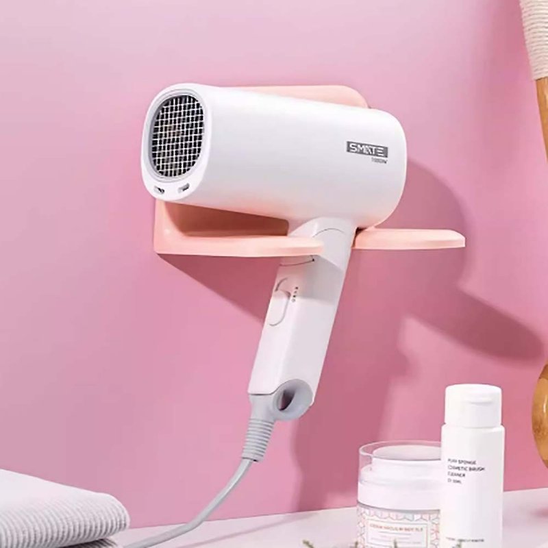 [Free Shipping] High-speed mini hair dryer for household use with negative ion hair care hair dryer - Other Small Appliances - Other Materials White