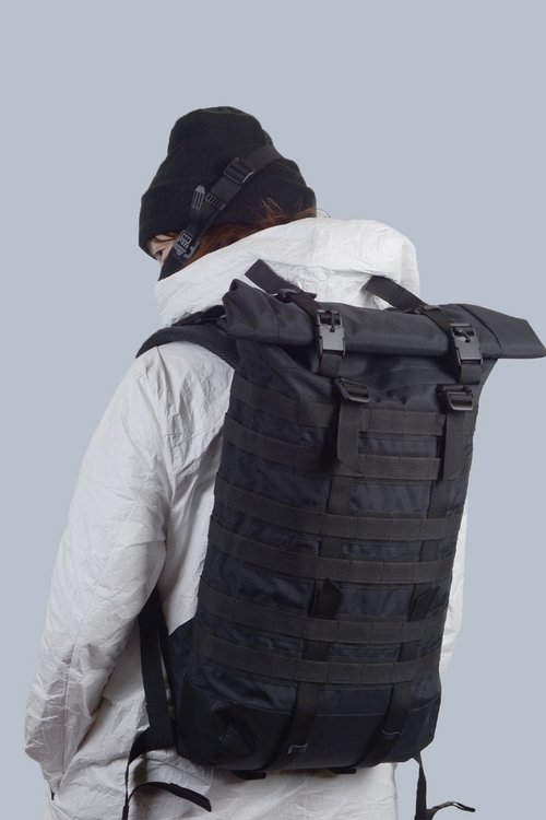 Tactical roll hotsell top backpack