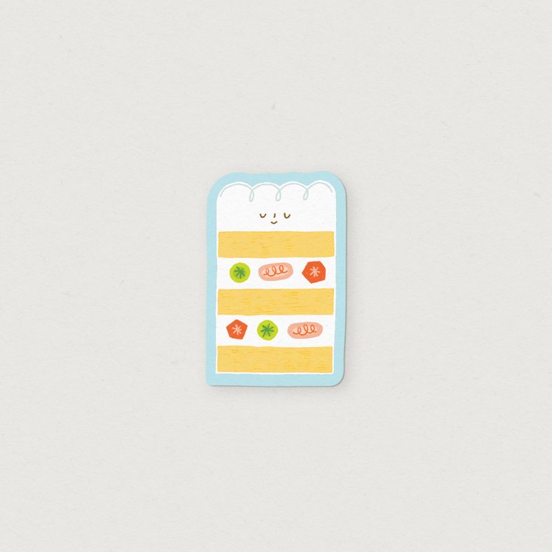 Fruit Cake (Sticker) - 貼紙 - 壓克力 藍色