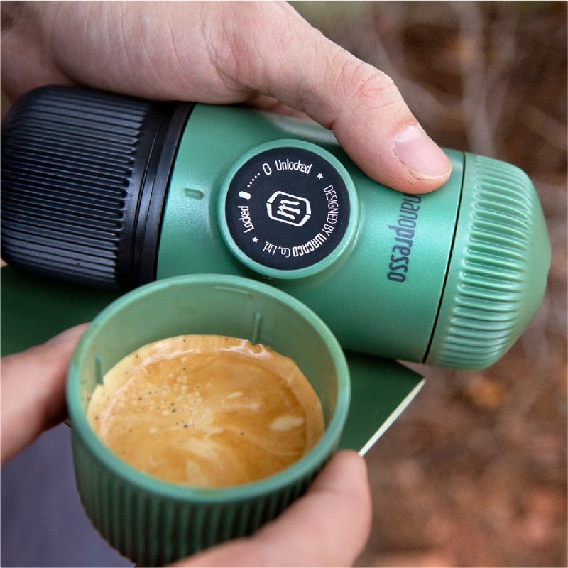 Wacaco Nanopresso Elements系列隨身咖啡機-森林綠 - 咖啡壺/手沖壺 - 其他材質 