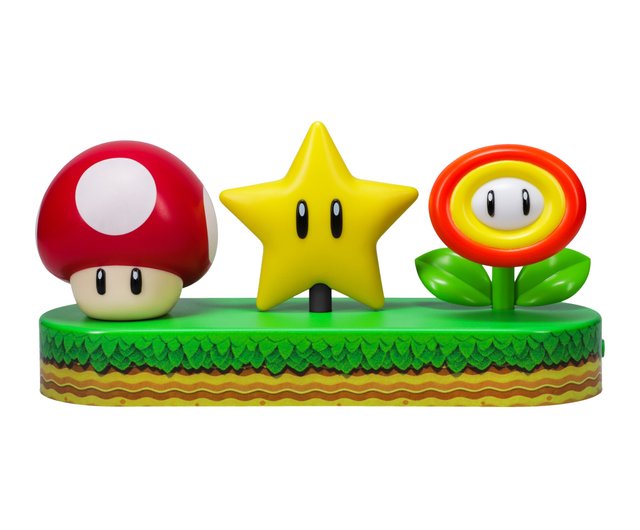任天堂公式ライセンスの3-in-1スーパーマリオアイコンライト