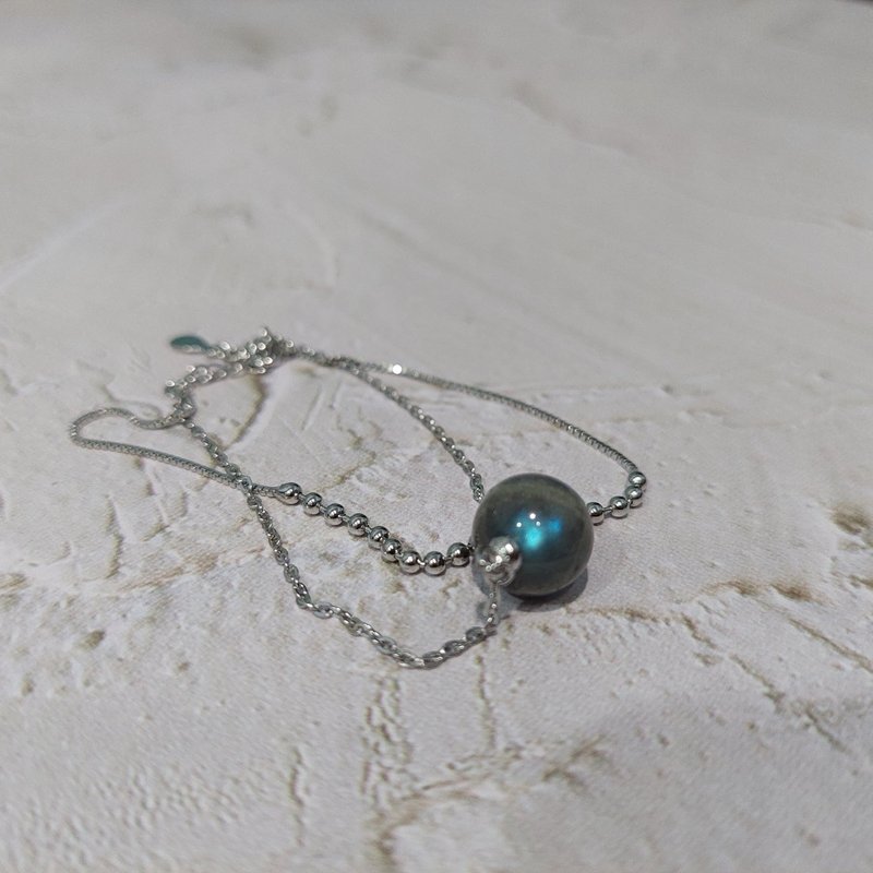 labradorite bracelet - สร้อยข้อมือ - เครื่องเพชรพลอย หลากหลายสี