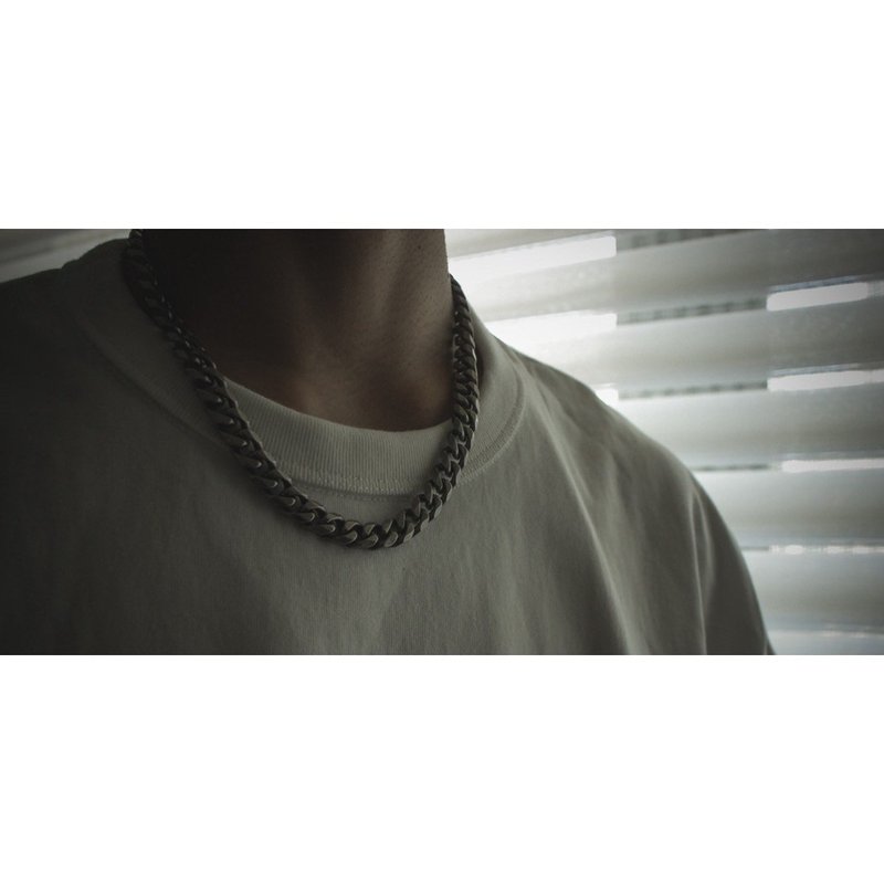 【Remesso Made】The Cuban Chain Type Custom Cuban Chain Cuban Necklace - Necklaces - Other Materials 