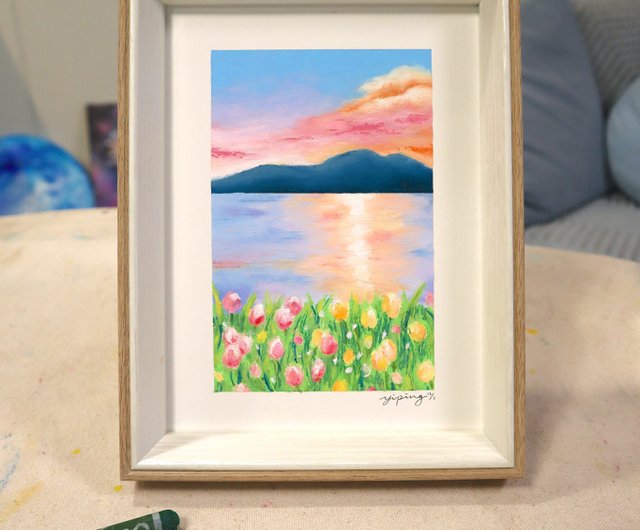 癒しの絵　パステル画　水彩画 癒しの絵 パステル画 水彩画 癒しの絵 パステル 水彩画