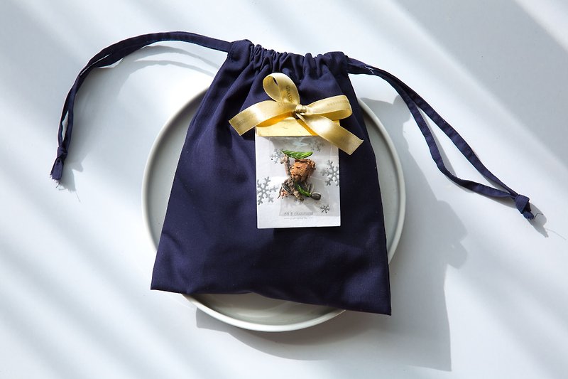 小草作 聖誕限定禮物袋 - 包裝材料 - 新鮮食材 藍色