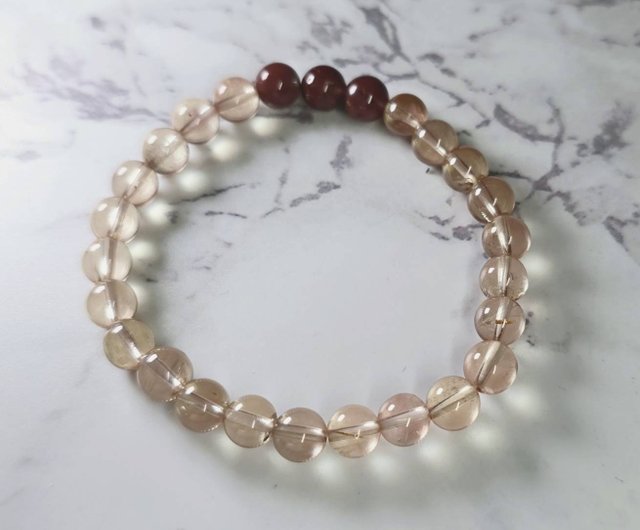 希少石　アンダーソン長石ブレス 天然アンダーソン長石ブレスレット - ショップ Megumi Jewelry