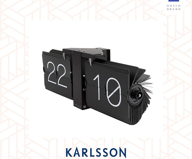 KARLSSON Flip Clock No Case - Mantel & table clocks 