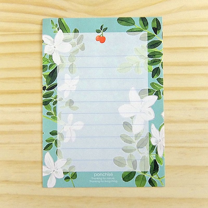 Stationery jasmine - Envelopes & Letter Paper - Paper Blue