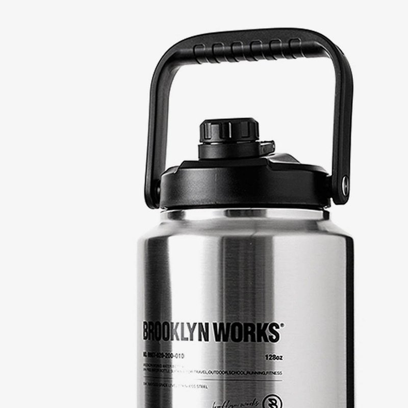 BROOKLYNWORKS 3.8L高規保冰保溫桶-銀色 - 水瓶/水壺 - 其他材質 銀色