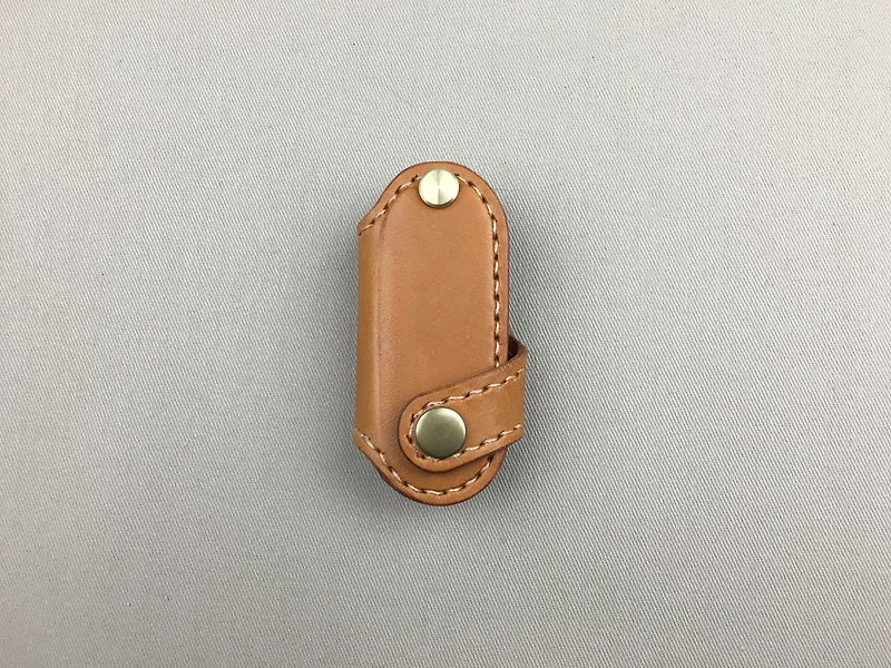 pipilala handmade vegetable tanned leather mazda car keys Exclusive leather harness Method - Other - Genuine Leather Orange