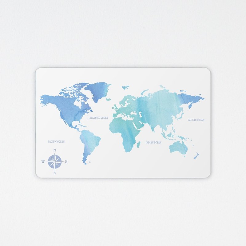 Traveler / travel card / all-in-one card (text customized) - Other - Other Materials White