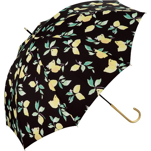 WPC 專賣店 WPC‧日本檸檬香氣系列長雨傘 - 黑