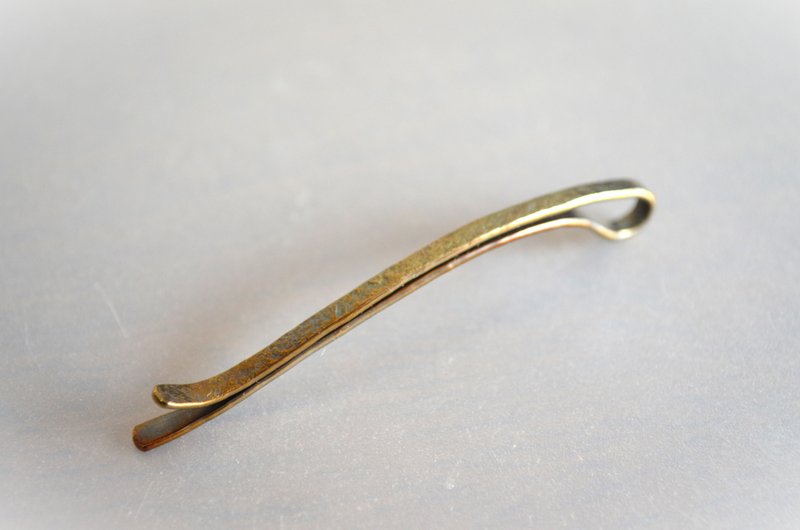 Titanium hairpin・純チタンヘアピン６５mm・岩鎚目b - 髮夾/髮圈 - 其他金屬 金色