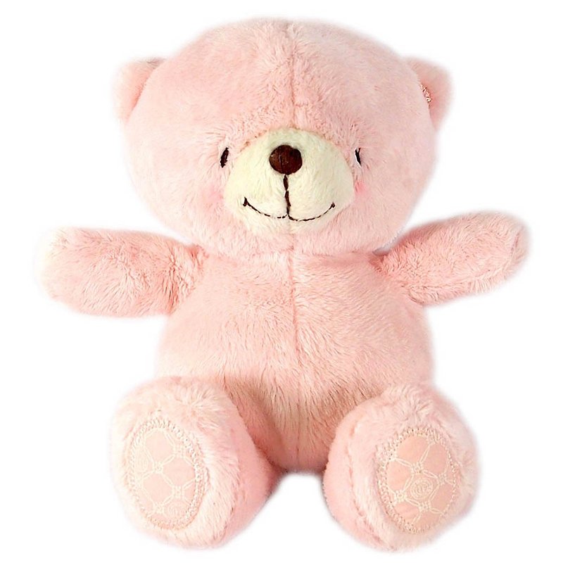 6 inches/pink hug fluffy bear [Hallmark-ForeverFriends fluff-hug series] - Stuffed Dolls & Figurines - Other Materials Pink