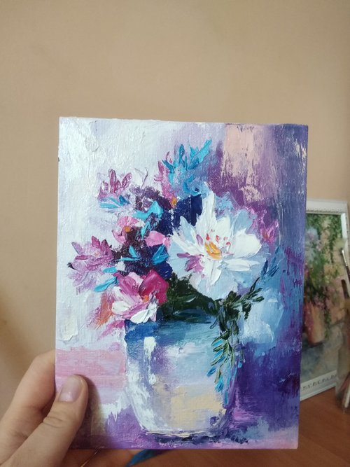 ま*ゆ様 お花になりたい　　絵画原画 ま*ゆ様 お花になりたい絵画原画