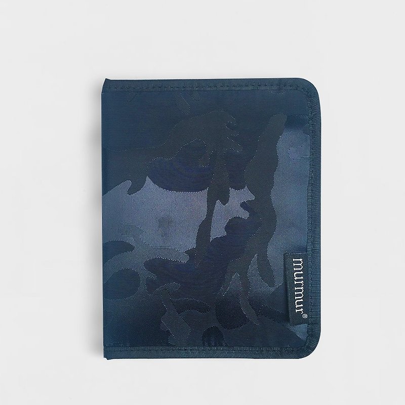 Murmur Passport Case / Passport Holder - Camouflage Blue - Passport Holders & Cases - Polyester Blue