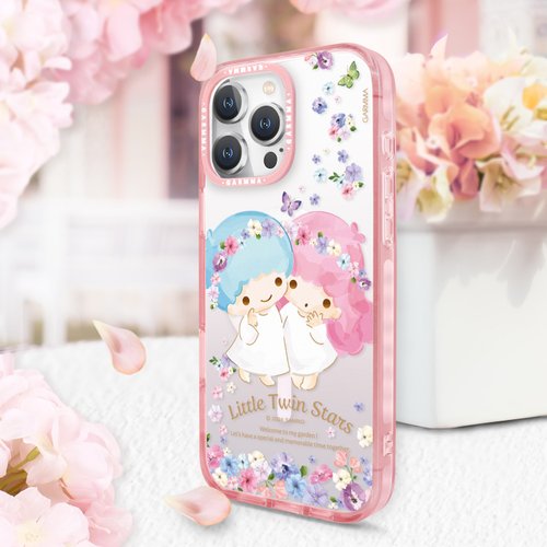 永橙.GARMMA-三麗鷗/吉伊卡哇/貓福珊迪/蠟筆小新正式授權商 GARMMA KiKiLaLa iPhone 16系列 磁吸款保護殼 春神來了
