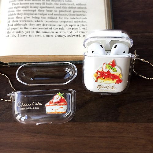 Little brilliant days Tea and Fruit AirPodsケース Strawberry いちごスイーツ AirPods Pro Airpods3