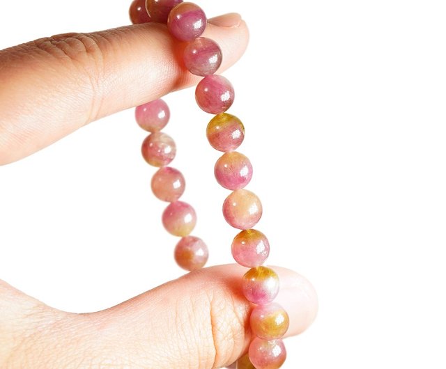 Gemsrich Jewelry】ウォーターメロントルマリン トップグレード 淡い