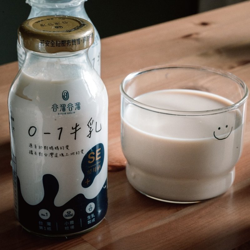 [Guliu Valley] 0-1 milk 200ml X6 bottles - นม/นมถั่วเหลือง - วัสดุอื่นๆ 