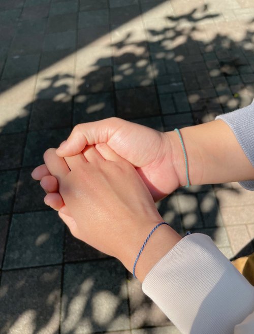 左編右編 Plait We 畢業 手圍訂製 轉轉編 別緻青春 蠟線黃銅手環 簡單純樸