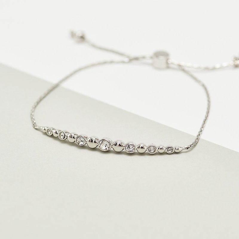Elegant crystal shape bracelet (three colors in total) - Bracelets - Crystal Gold