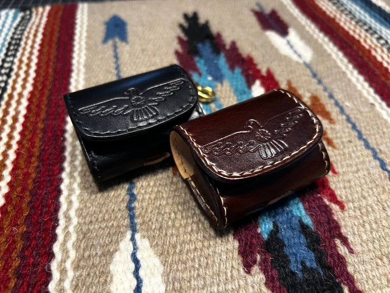 【山雨製作】Navajo 雷鳥Airpods PRO 耳機套 - AirPods/耳機保護套 - 真皮 