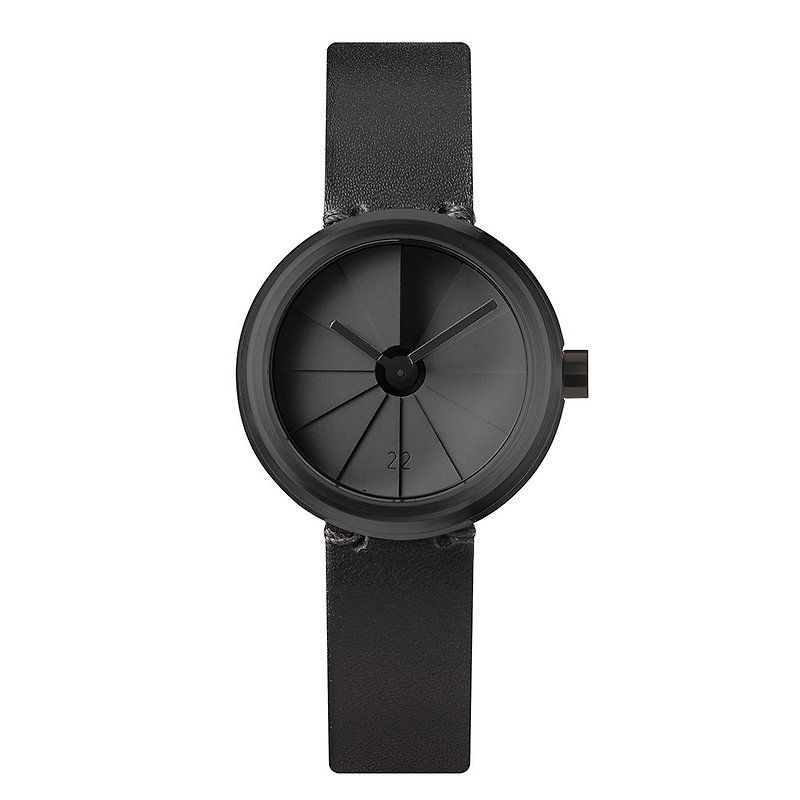 4D Concrete Watch 30mm Shadow Edition - นาฬิกาผู้หญิง - ปูน สีดำ