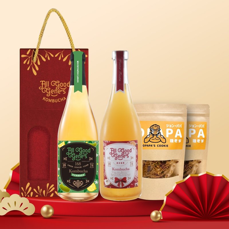 New Year Kombucha Gift Set  750ml - ชา - อาหารสด 