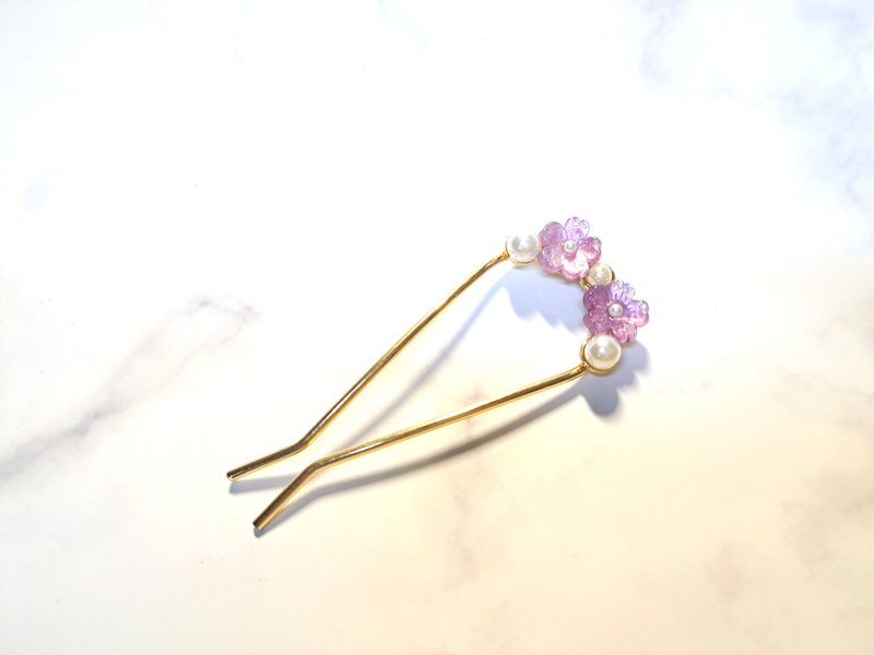 花花雙簪 - 其他 - 其他材質 多色