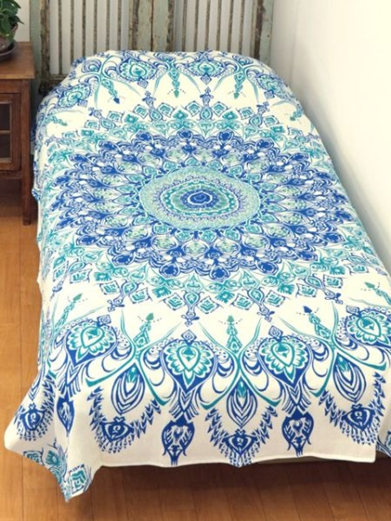 【Pre-order】 ☼ National Totem Fabric ☼ (Floral) - Items for Display - Cotton & Hemp Multicolor
