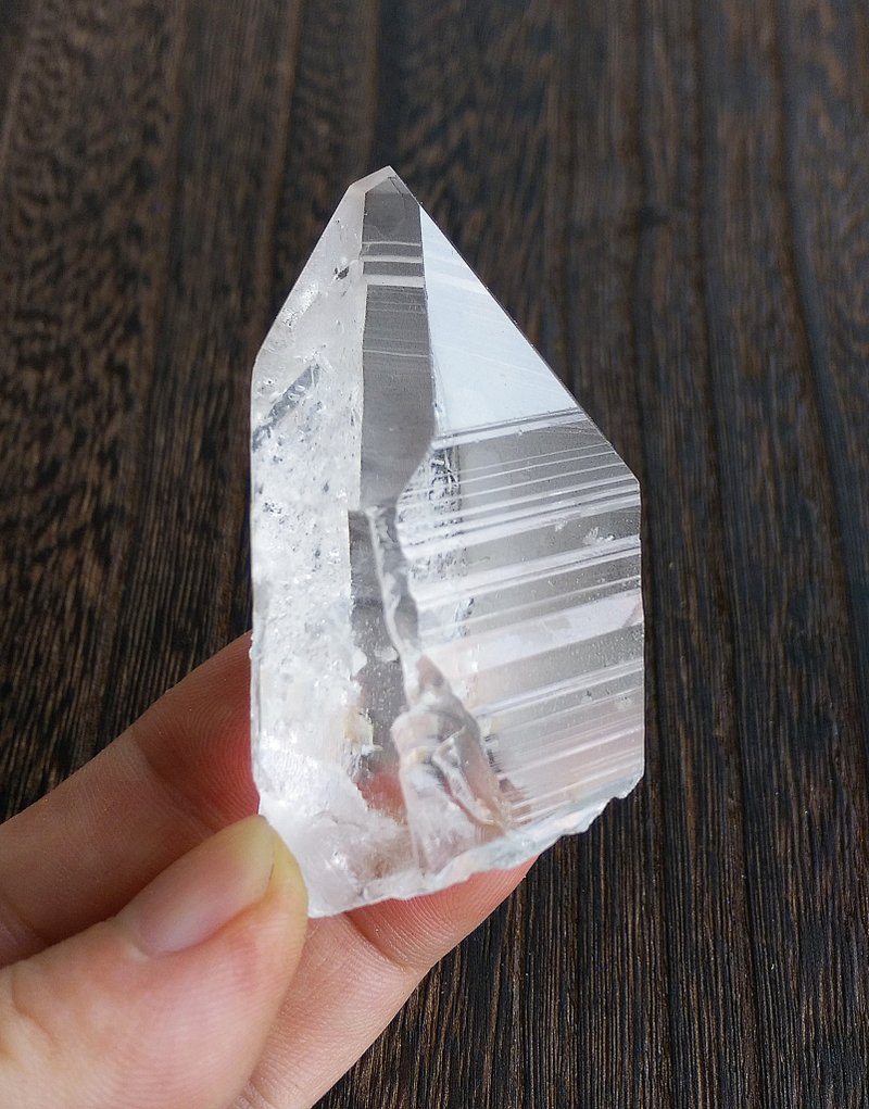 Lemurian Quartz 巴西產地 雷姆利亞水晶 白水晶 天然礦石 原礦 - 擺飾/家飾品 - 其他材質 