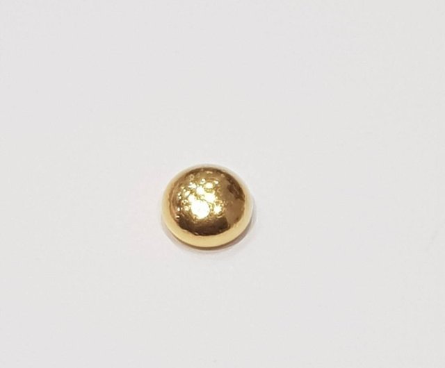 純金9999-2グラムの小さな金豆-シングル-ゴールド貯蔵-金塊原料