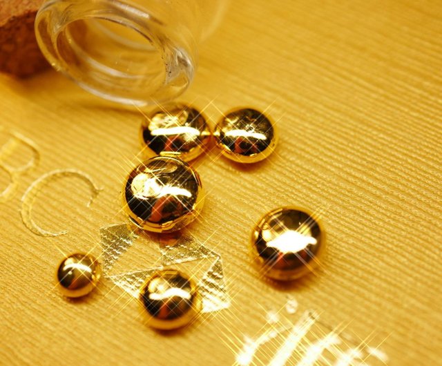 純金9999-2グラムの小さな金豆-シングル-ゴールド貯蔵-金塊原料