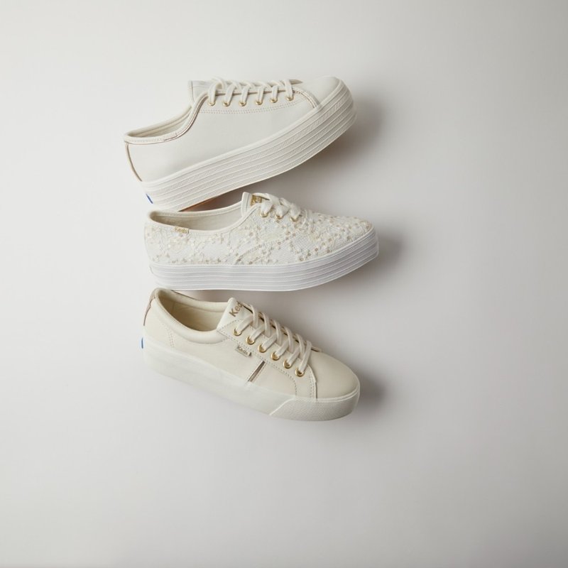 KEDS Triple Up 皮革厚底休閒鞋 WH68239 - 其他女皮鞋 - 其他材質 