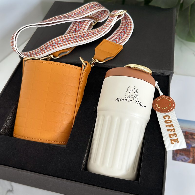 客製化可愛保溫杯 咖啡杯 隨行杯 便攜小巧 創意禮物生日禮物 - 保溫瓶/保溫杯 - 不鏽鋼 