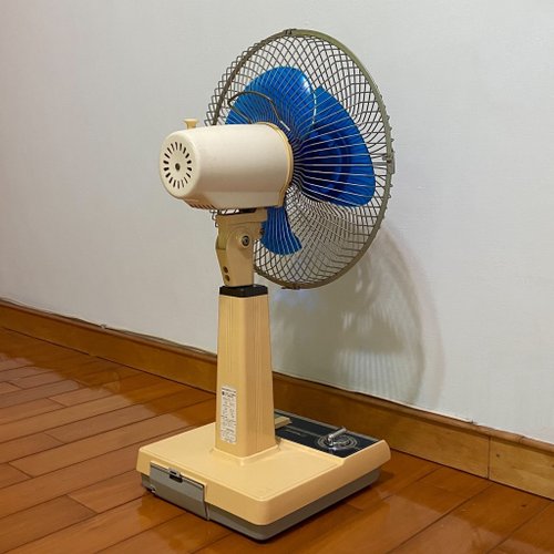 NATIONAL 扇風機 3枚羽根 緑色 500x0.jpg