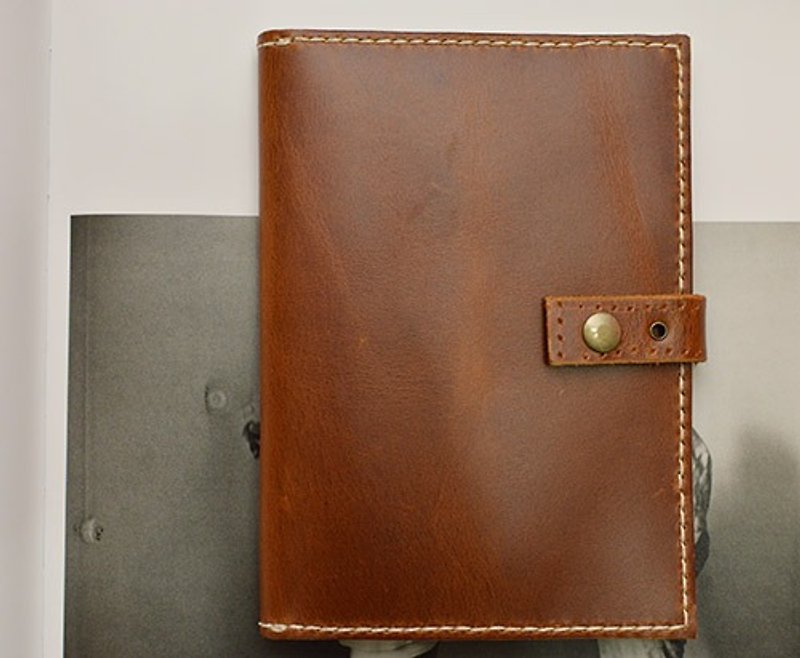 Dark brown # 1. passport holder - Other - Genuine Leather 