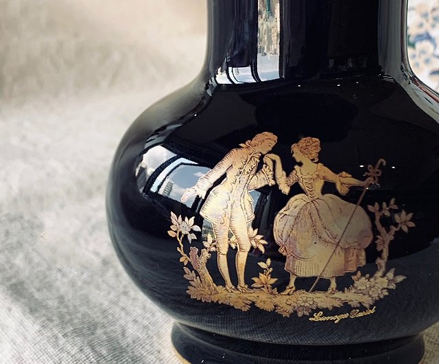 フランスのLIMOGESCASTEL22Kクラシックベルサイユ花瓶