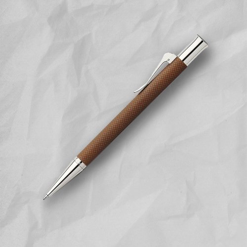 文聚 【Graf von Faber-Castell】繩紋飾 原子筆-白蘭地(原廠正貨)