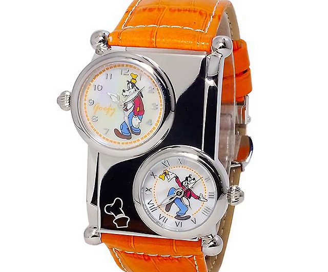 大人のディズニー腕時計 ツイン時計 グーフィー シェル文字盤 シリアルナンバー入り100本生産品