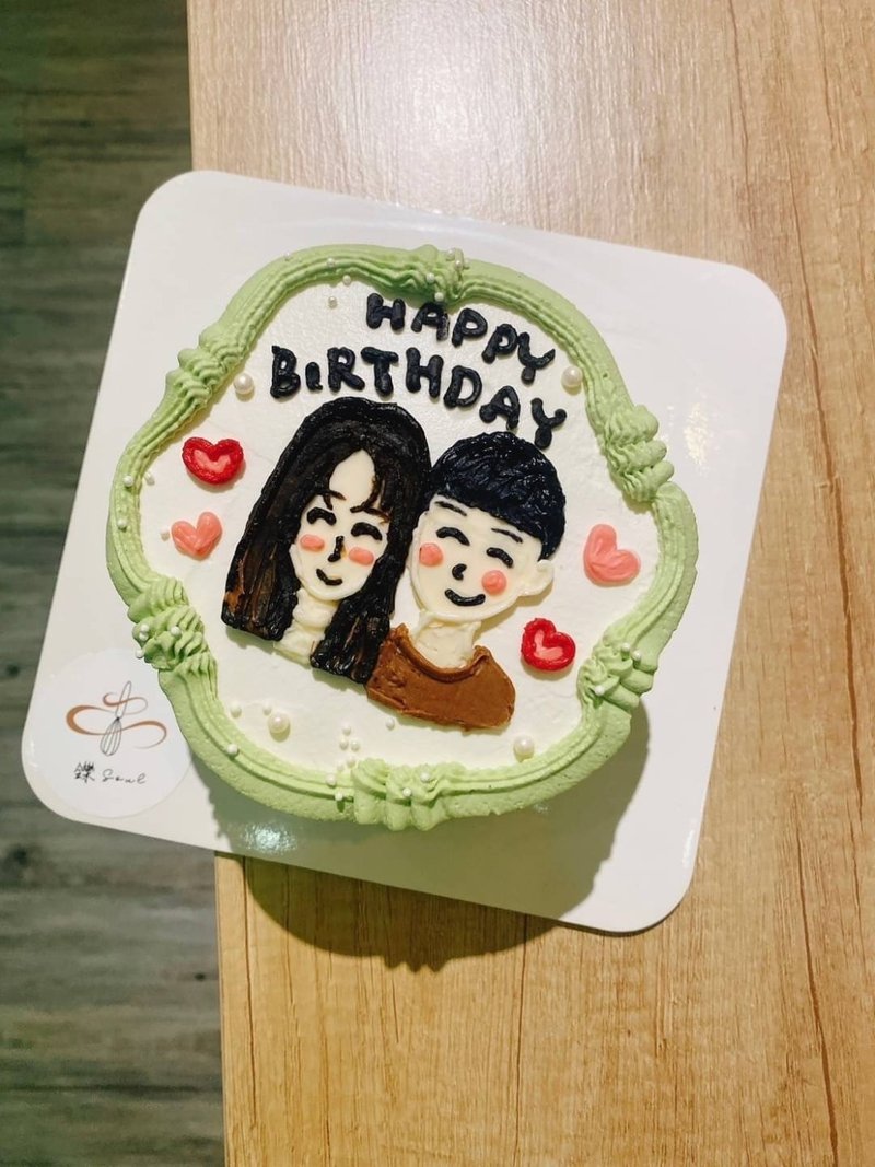 Customized cakes for couples’ anniversary, self-pickup in Taipei, desserts for birthdays - เค้กและของหวาน - อาหารสด 