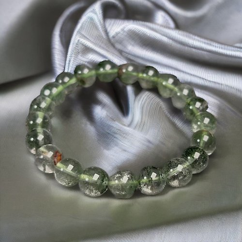 瓔珞珠寶盒 E.L.Jewelry Box 天然綠幽靈水晶手珠| 天然水晶 | 送禮