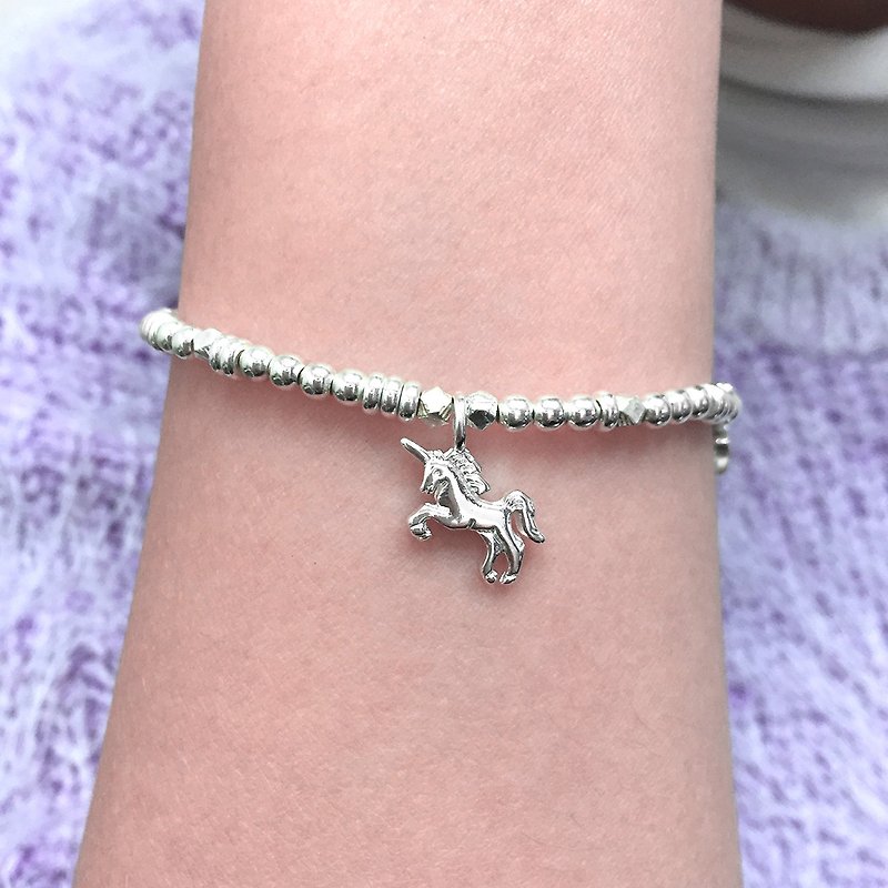 Unicorn Silver Balls Bracelet | Unicorn Bracelet | Unicorn Dream Bracelet | Love - Bracelets - Silver Silver